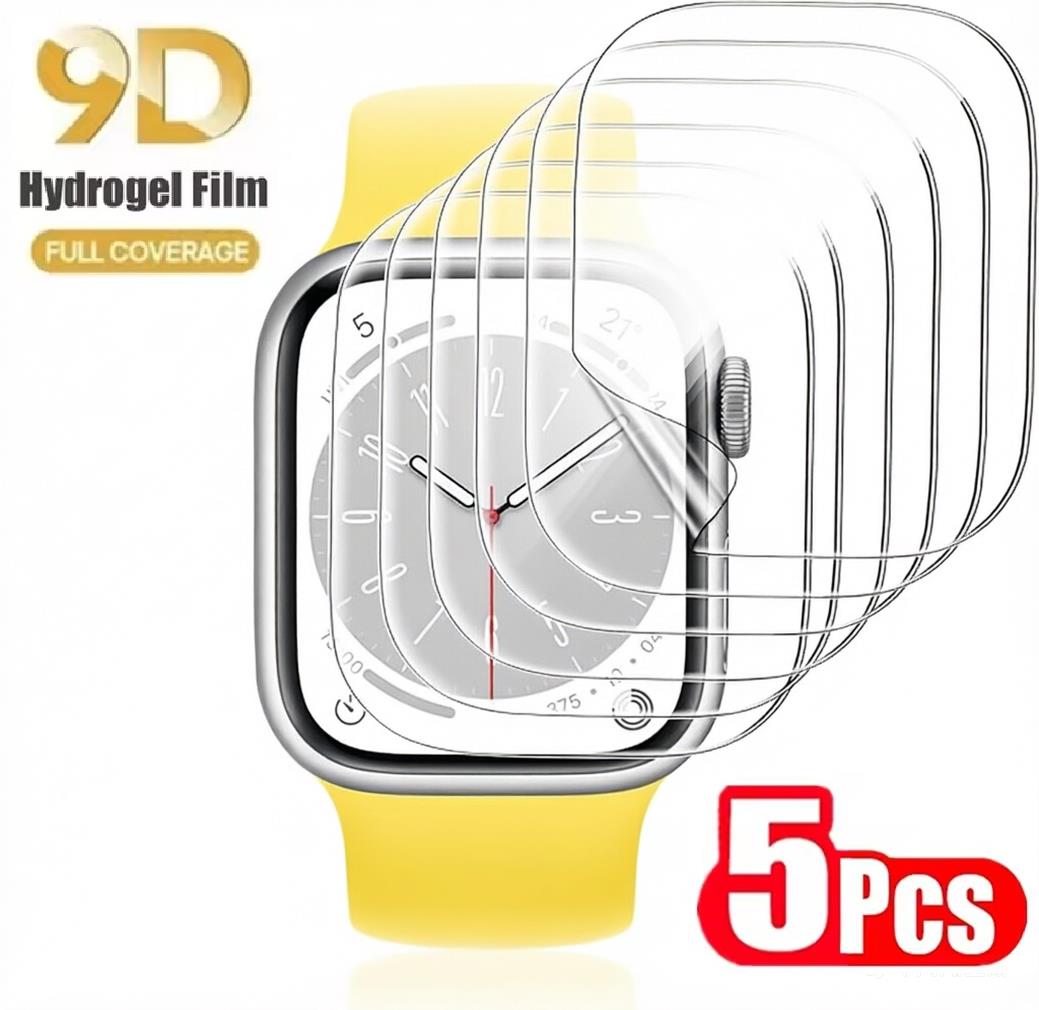 Hydrogel Screen Protector - 5 Buah Film Hidrogel untuk Apple