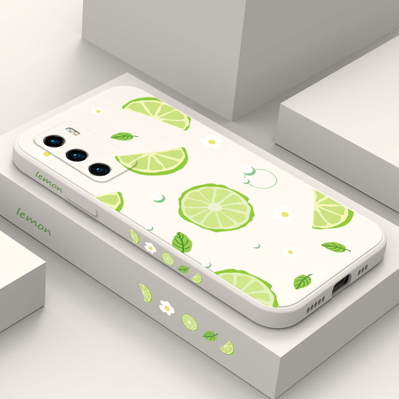 Huawei Pura 70 - Casing Ponsel Mint Lemon untuk Huawei