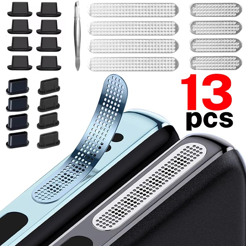 Dust Removal Sticker - 13 Buah Stiker Jaring Tahan Debu