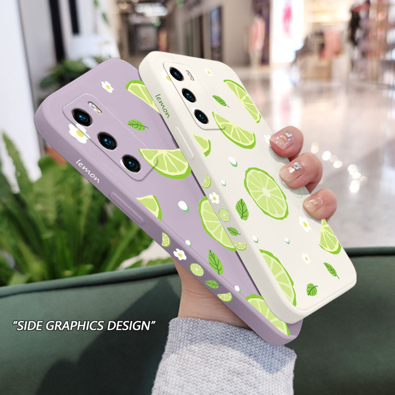 Casing Ponsel Mint Lemon untuk - Huawei Pura 70 ulasan dan harga
