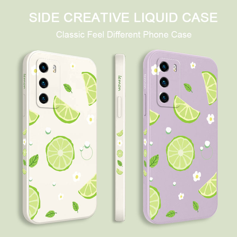 Casing Ponsel Mint Lemon untuk - Huawei Pura 70 ulasan dan harga