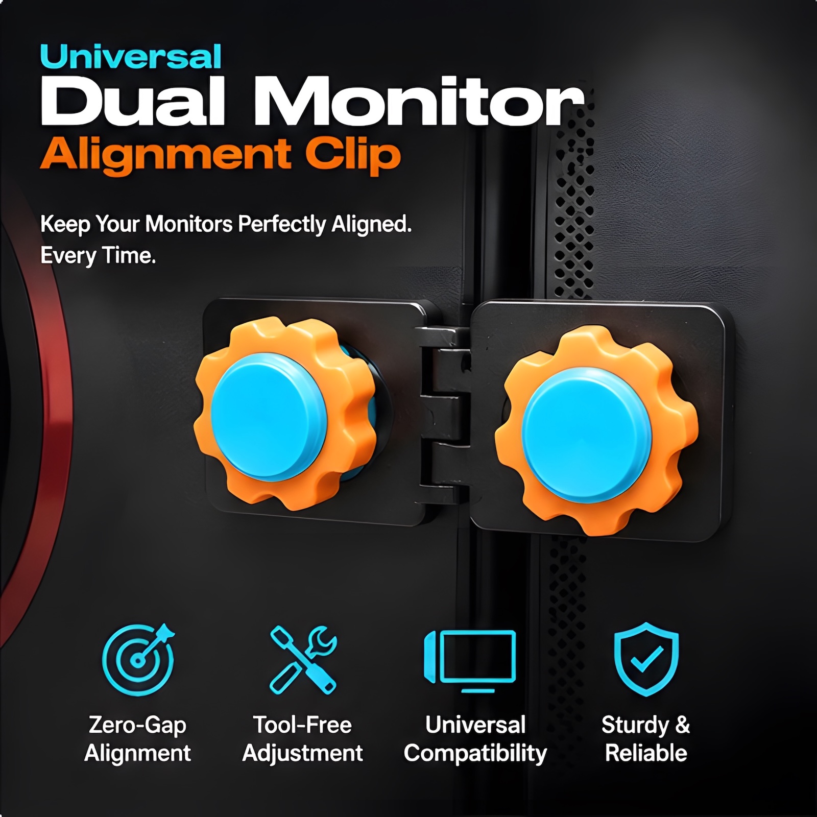 Klip Penyelaras Monitor Ganda  - Screen Alignment Tool ulasan dan harga