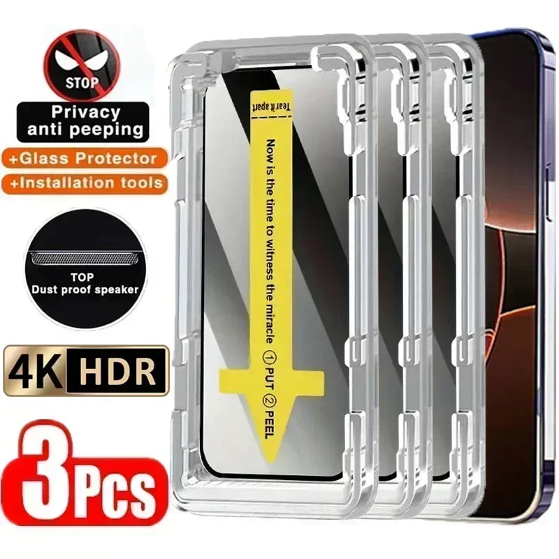 3PCS Pelindung Layar Privasi M - Oppo A78 ulasan dan harga