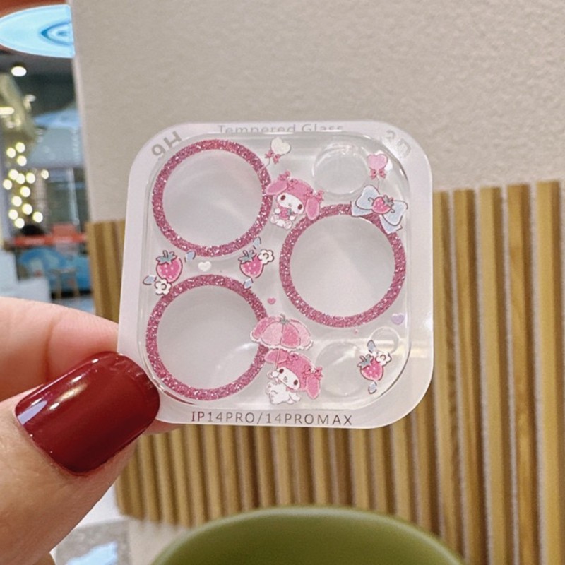 Pelindung Lensa Kamera Sanrio  - Tempered Glass Screen 9H ulasan dan harga
