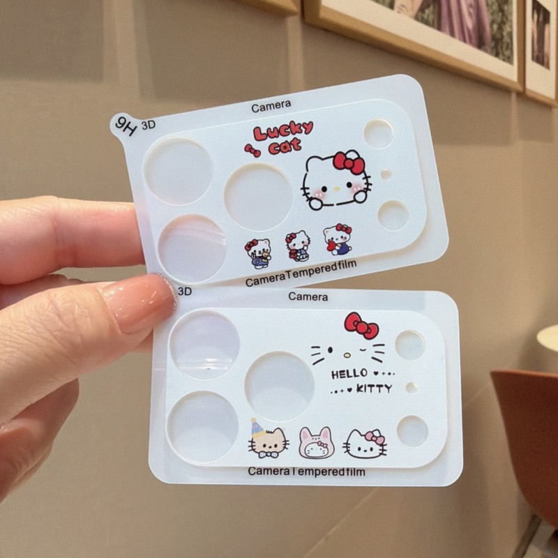 Pelindung Lensa Kamera Sanrio  - Tempered Glass Screen 9H ulasan dan harga